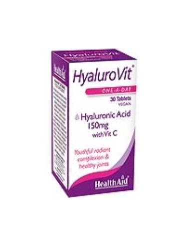 Hyalurovit (Acido Hialuronico)150Mg. 30 Comprimidos de Healt