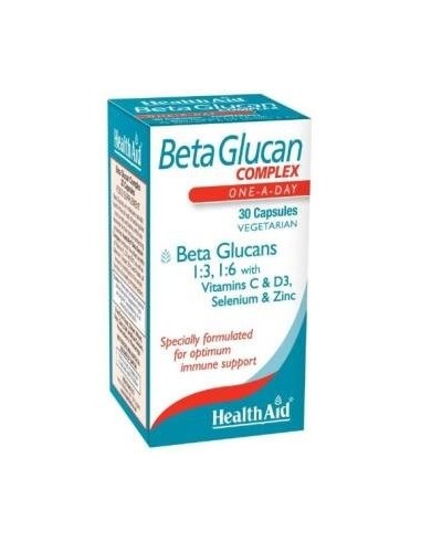 Beta Glucan Complex 30Vcap. de Health Aid