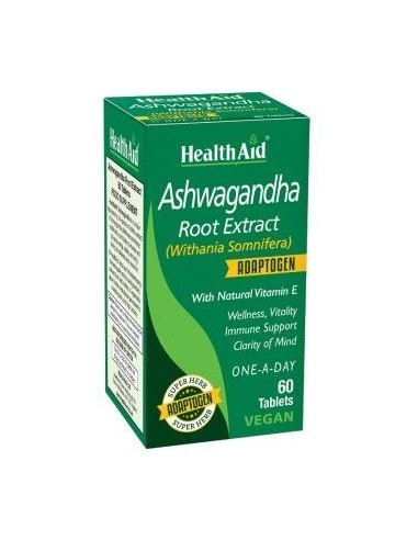 Ashwagandha 60 Comprimidos de Health Aid