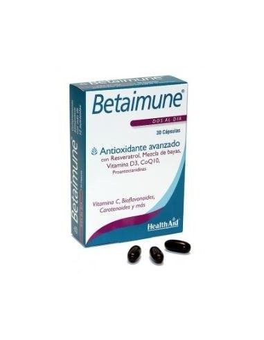 Betainmune Antioxidant Fr 30Cap. Health Aid de Health Aid