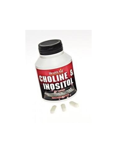 Colina/Inositol 250/250Mg. 60 Comprimidos Health Aid de Heal