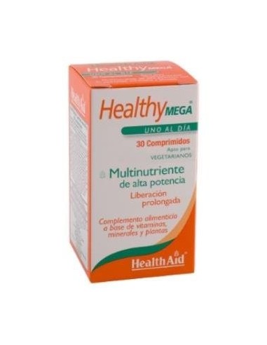 Healthy Mega 30 Comprimidos Health Aid de Health Aid