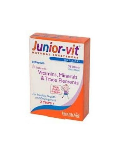 Junior Vit 30 Comprimidos Health Aid de Health Aid