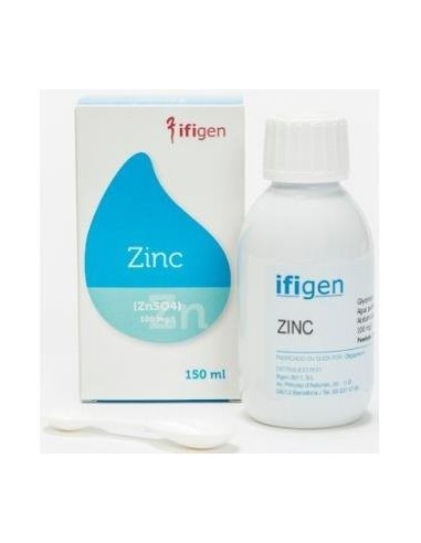 Zinc (Zn) Oligoelementos 150 Mililitros Ifigen