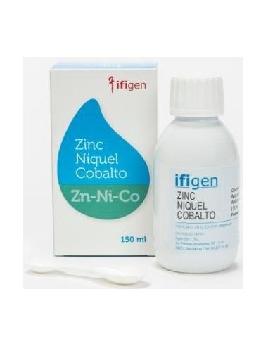 Zinc-Niquel-Cobalto (Zn-Ni-Co) Oligoelemento 150 Ml Ifigen