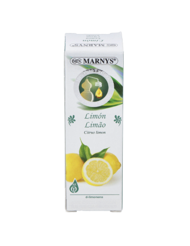 Aceite Esencial Alimentario De Limon     Estuche Con Botella - 15 Ml Marnys