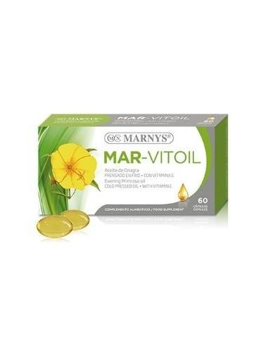 Mar-Vitoil Aceite De Onagra + Vitamina E       60 Cápsulas X 500 Mg Marnys