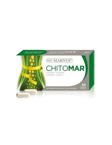 Chitomar -Chitosán+Vitamina C  60 Cápsulas  X 280 Mg Marnys
