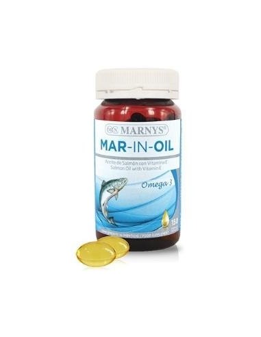 Mar-In-Oil Aceite De Salmon    150 Cápsulas  X 500 Mg Marnys
