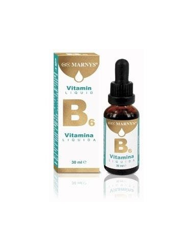 Vitamina B6 Liquida     Botella Con Pipeta - 30 Ml.  Marnys