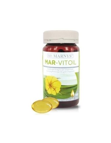 Mar-Vitoil Aceite De Onagra + Vitamina E  150 Cápsulas  X 500 Mg Marnys