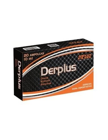 Derplus (Drenador Hepatico) 20x10 ml de Mega Plus