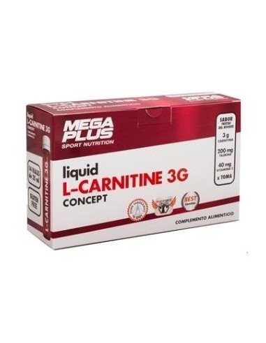L-Carnitine Concep 3G 14 viales de Mega Plus