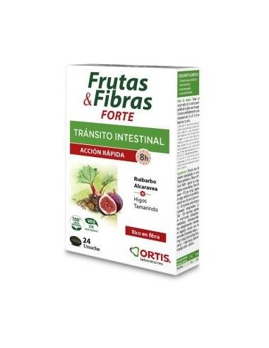 Frutas Y Fibras Forte 24 Comprimidos Ortis