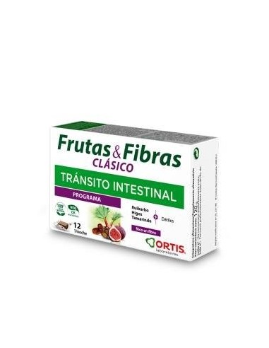 Fruta Y Fibra Clasico 12Cubitos de Ortis