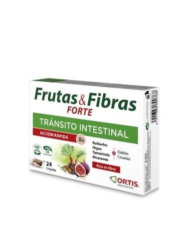 Frutas Y Fibras Forte 24Cubitos Ortis