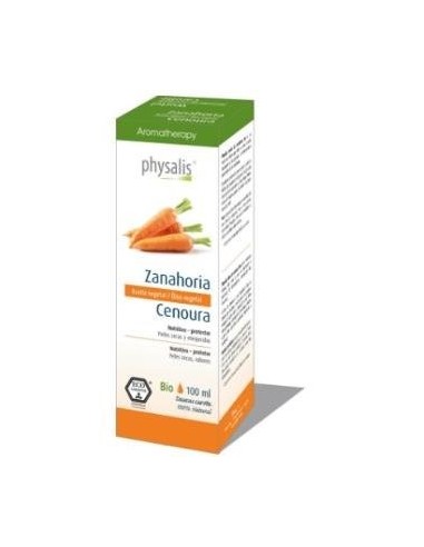 Aceite vegetal de zanahoria bio 100 ml Physalis