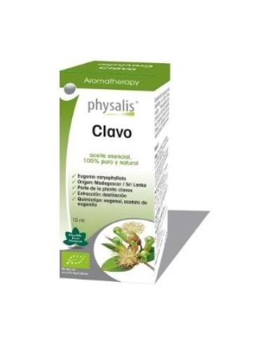 Aceite esencial de clavo bio 10ml Physalis