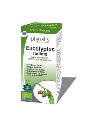 Aceite esencial de eucalipto radiata bio 10ml Physalis