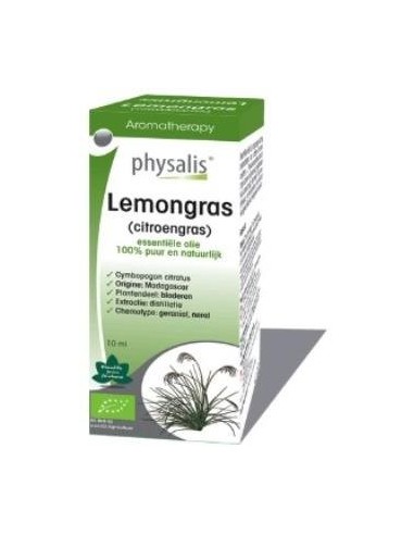 Aceite esencial de lemongrass bio 10ml Physalis