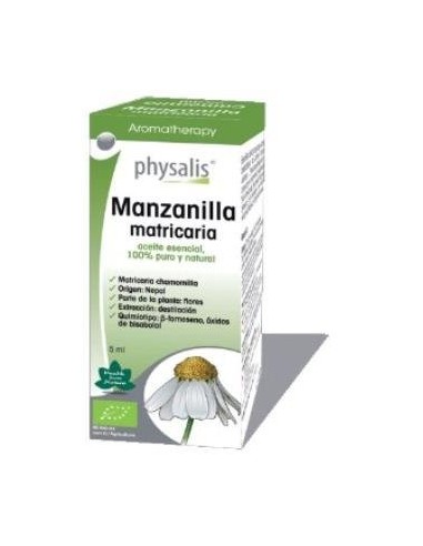 Aceite esencial de manzanilla matricaria bio 5ml Physalis
