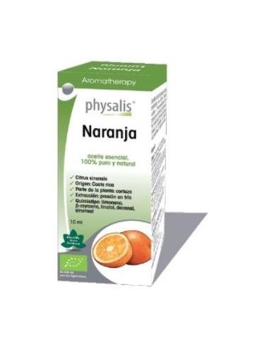 Aceite esencial de naranja bio 10ml Physalis