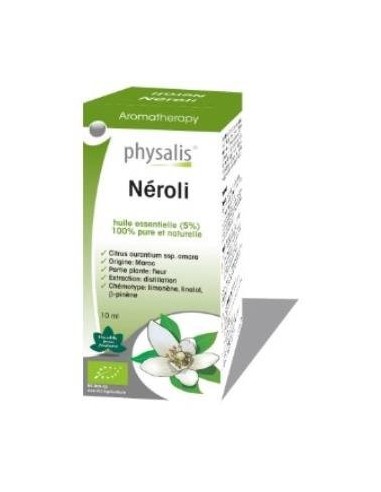 Aceite esencial de neroli (azahar) bio 10ml Physalis