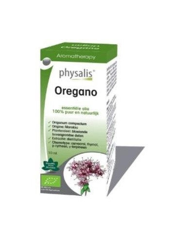 Aceite esencial de oregano bio 10ml Physalis