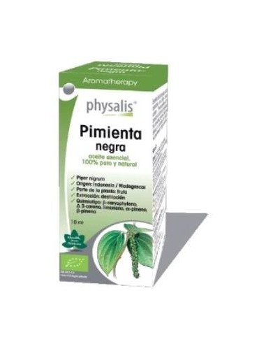 Aceite esencial de pimienta negra bio 10ml Physalis