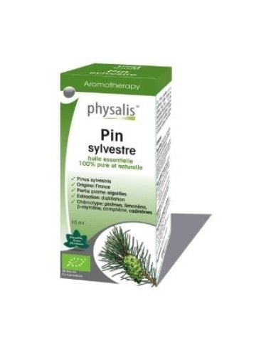 Aceite esencial de pino silvestre bio 10ml Physalis