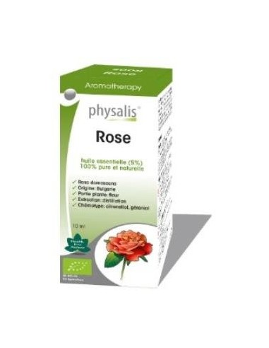 Aceite esencial de rosa  bio 10ml Physalis