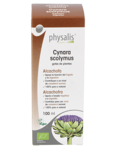 Tintura Cynara Scolymus (Alcachofera) 100 ml Physalis