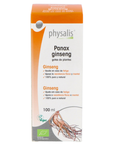 Tintura Panax Ginseng (Ginseng) 100 ml Physalis
