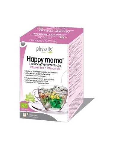 Happy mama infusion bio 20 filtros Physalis