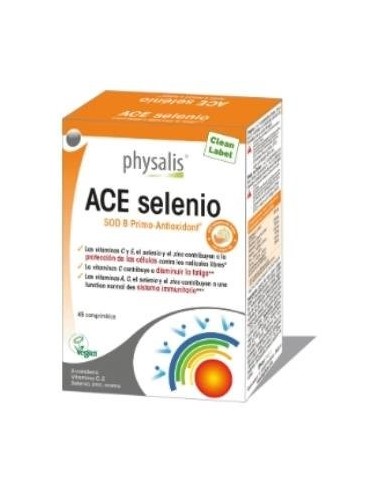 Ace Selenium 45 Comprimidos de Physalis