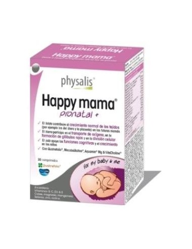 Happy mama pronatal 30 comprimidos Physalis