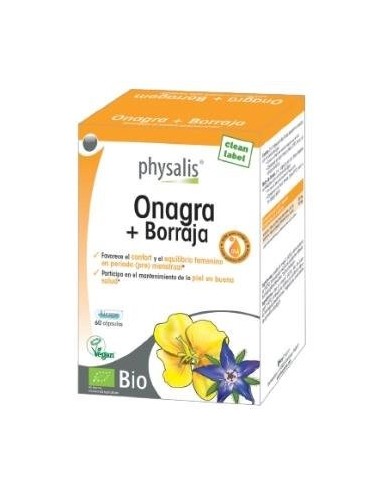 Onagra y borraja Bio 60 capsulas Physalis