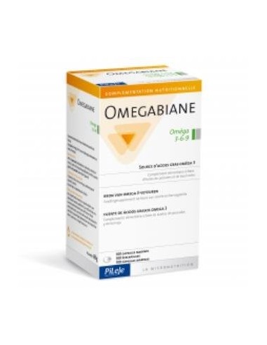 Omegabiane 3-6-9100 Cápsulas de Pileje