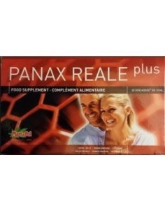 Panax Reale Plus (Jalea Real, Ginseng, Vitamina C)  20 amp. Plantapol