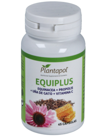 Plantapol Equiplus (Equinacea,Propolis,Uña de Gato,Vitamina C)  45 caps. Plantapol