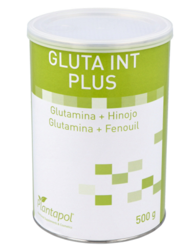 Gluta Int Plus (Glutamina, Hinojo) Polvo 500Gr. Plantapol