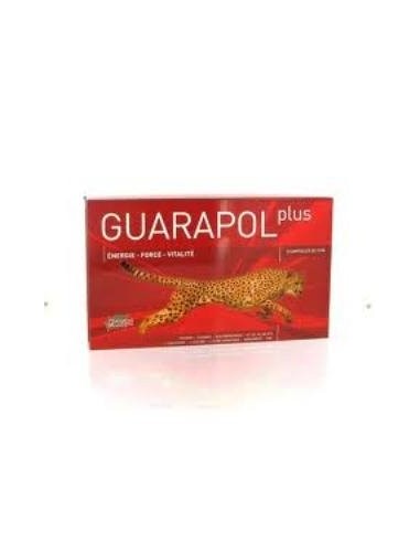 Guarapol Plus (Ginseng, Hierba Mate, Nuez de Cola, Aminoácidos) 20 amp. Plantapol