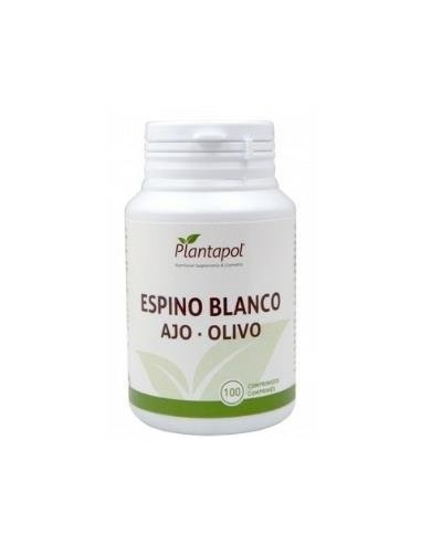 Espino Blanco, Ajo, Olivo (100 Comprimidos 550 Mg)