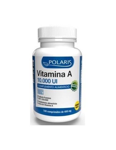 Vitamina A 10.000Ui 100 Comprimidos de Polaris