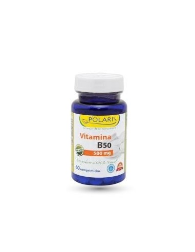 Vitamina B50 500Mg. 60 Comprimidos de Polaris