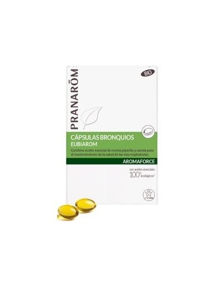 Aromaforce Eubiarom Bronquios 30Cap de Pranarom
