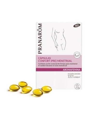 Aromafemina Confort Pre Menstrual 30Cap. de Pranarom