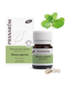 Menta Piperita Partes Aereas Bio 60 Minicapsulas de Pranarom