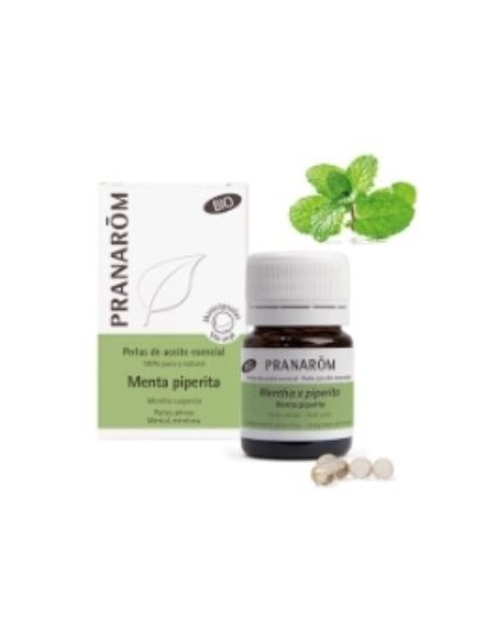Menta Piperita Partes Aereas Bio 60 Minicapsulas de Pranarom