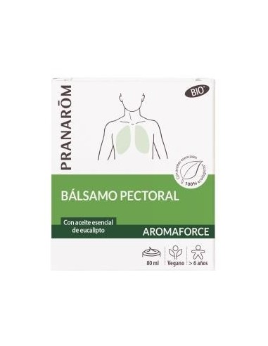 Aromaforce Balsamo Pectoral 80Ml. Bio de Pranarom